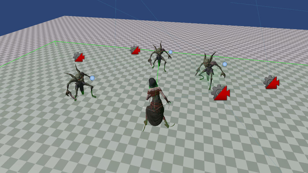 Combat Camera (Editor View)